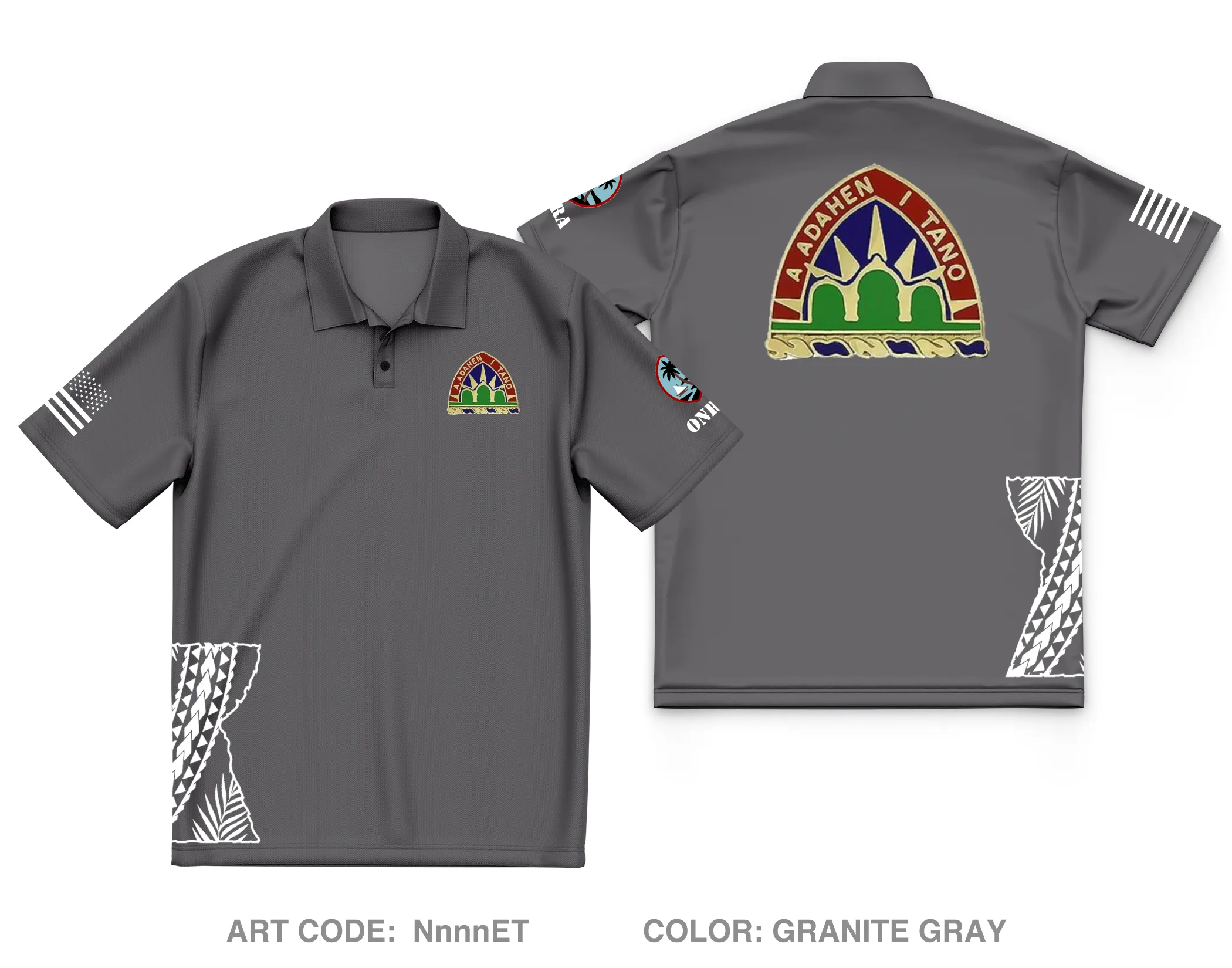 GUARNG Element Core Men's SS Performance Polo - NnnnET