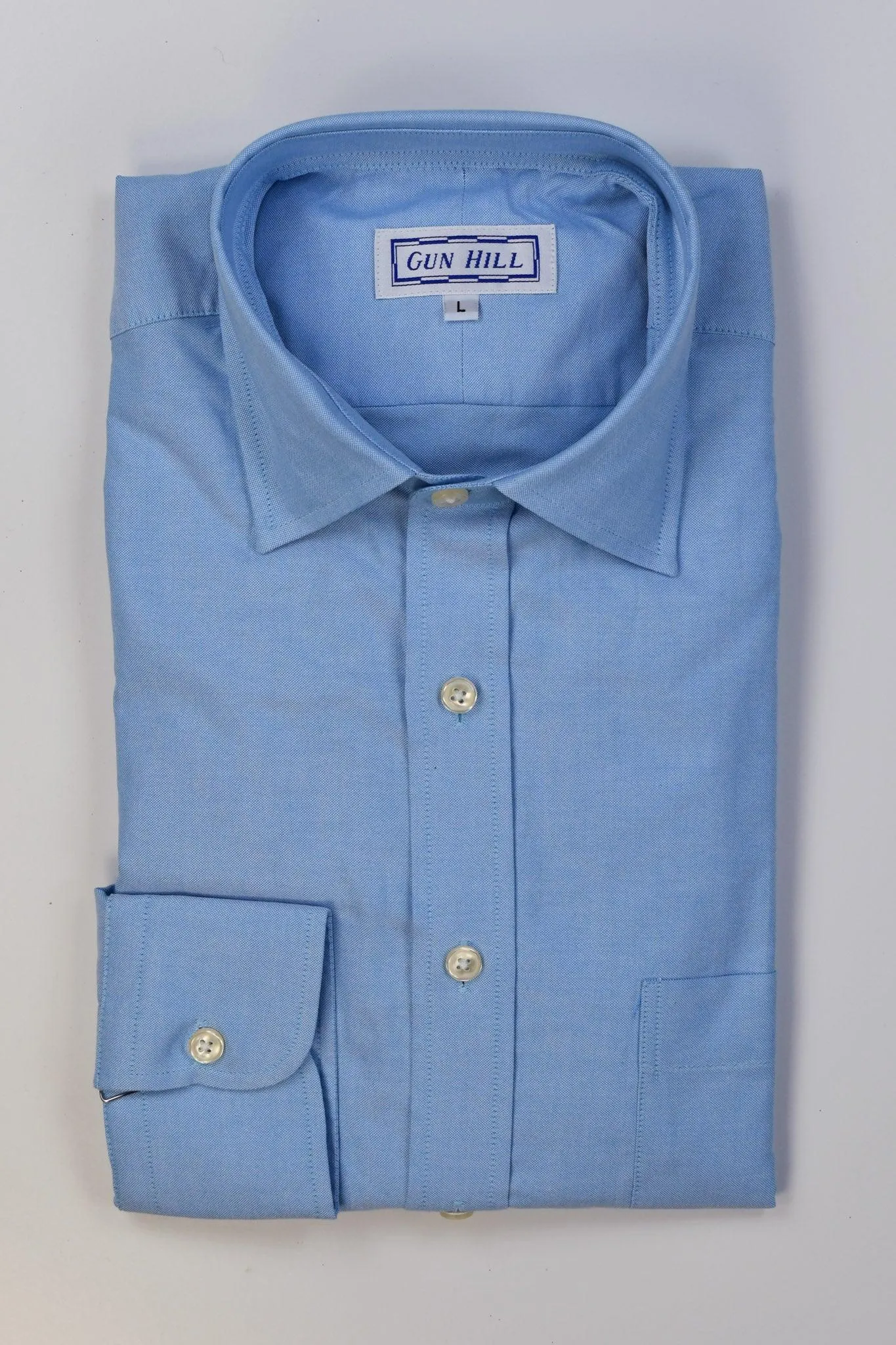 Gun Hill Mens Sea Oxford shirt - Turquiose