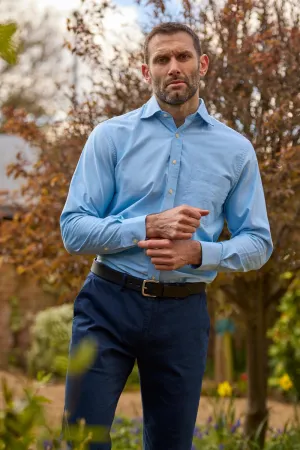 Gun Hill Mens Sea Oxford shirt - Turquiose