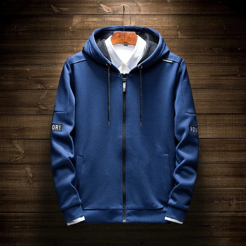 Hoodied Green Mens Hoodies Argyle Letter Men Hoodies Dress Hooded Homme Zipper Streetwear Hip Hop Sweatshirts Clothing Over Size