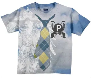 HPSP Shirt, Personalized Shirt, Tie Golf T Shirt - Personalized Toddler Boy's Argyle Name T-Shirt , Monogrammed.