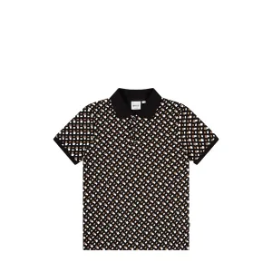 Hugo Boss Kids Monogram Print Polo