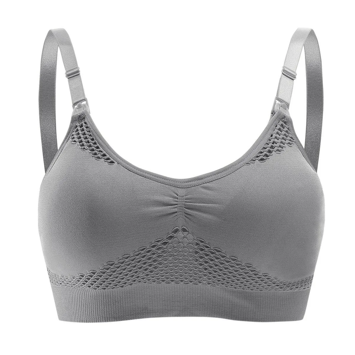 iloveSIA 2 in 1 Nursing & Pumping Bra All in One Hands Free Pump Nurse Bra