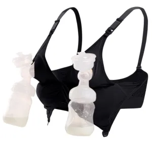iloveSIA 2 in 1 Nursing & Pumping Bra All in One Hands Free Pump Nurse Bra