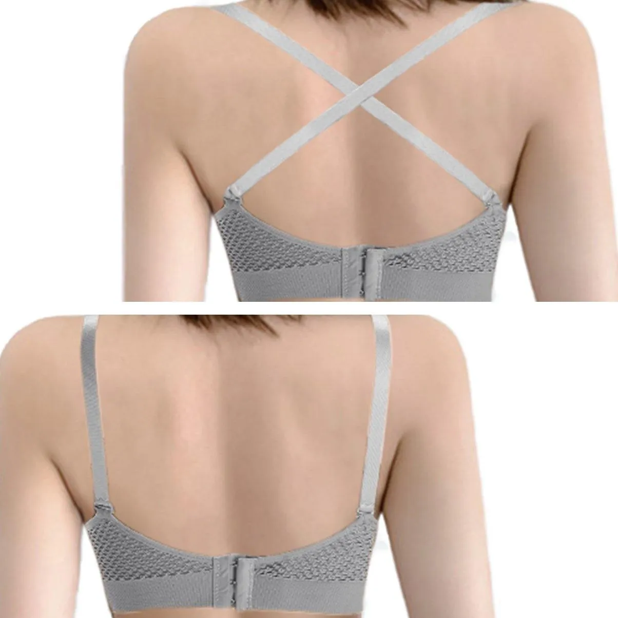 iloveSIA 2 in 1 Nursing & Pumping Bra All in One Hands Free Pump Nurse Bra