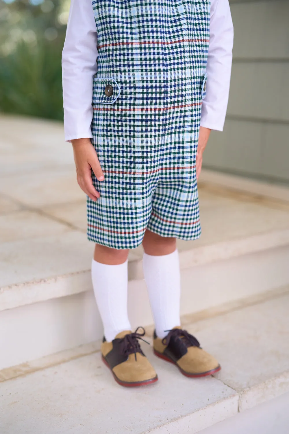 Jack Keene Jon Jon - Highgate Houndstooth with Beale Street Blue Lining & Tortoise Buttons