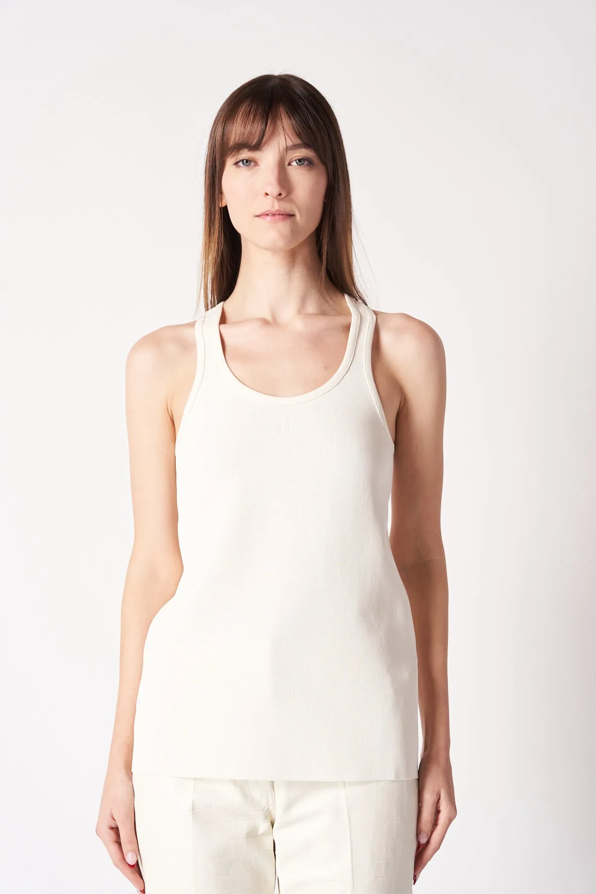JIL SANDER | 3D MONOGRAM TANK TOP
