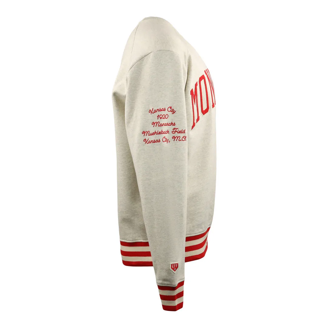 Kansas City Monarchs EFF NLB Corduroy Crewneck