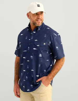 KC Tide Point Short Sleeve Button-Down