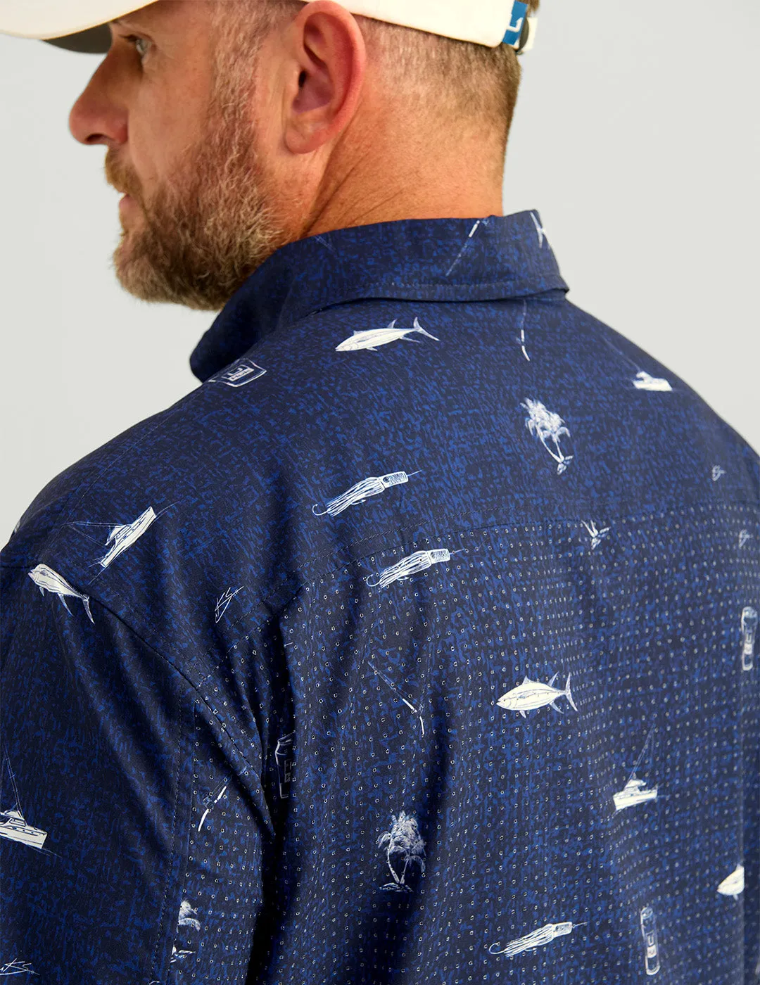 KC Tide Point Short Sleeve Button-Down