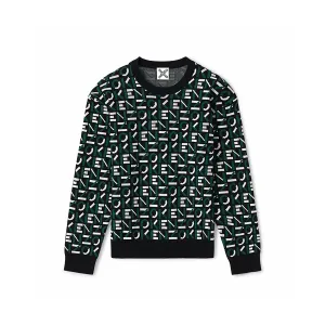 Kenzo Men's Jacquard Monogram Jumper Sweater