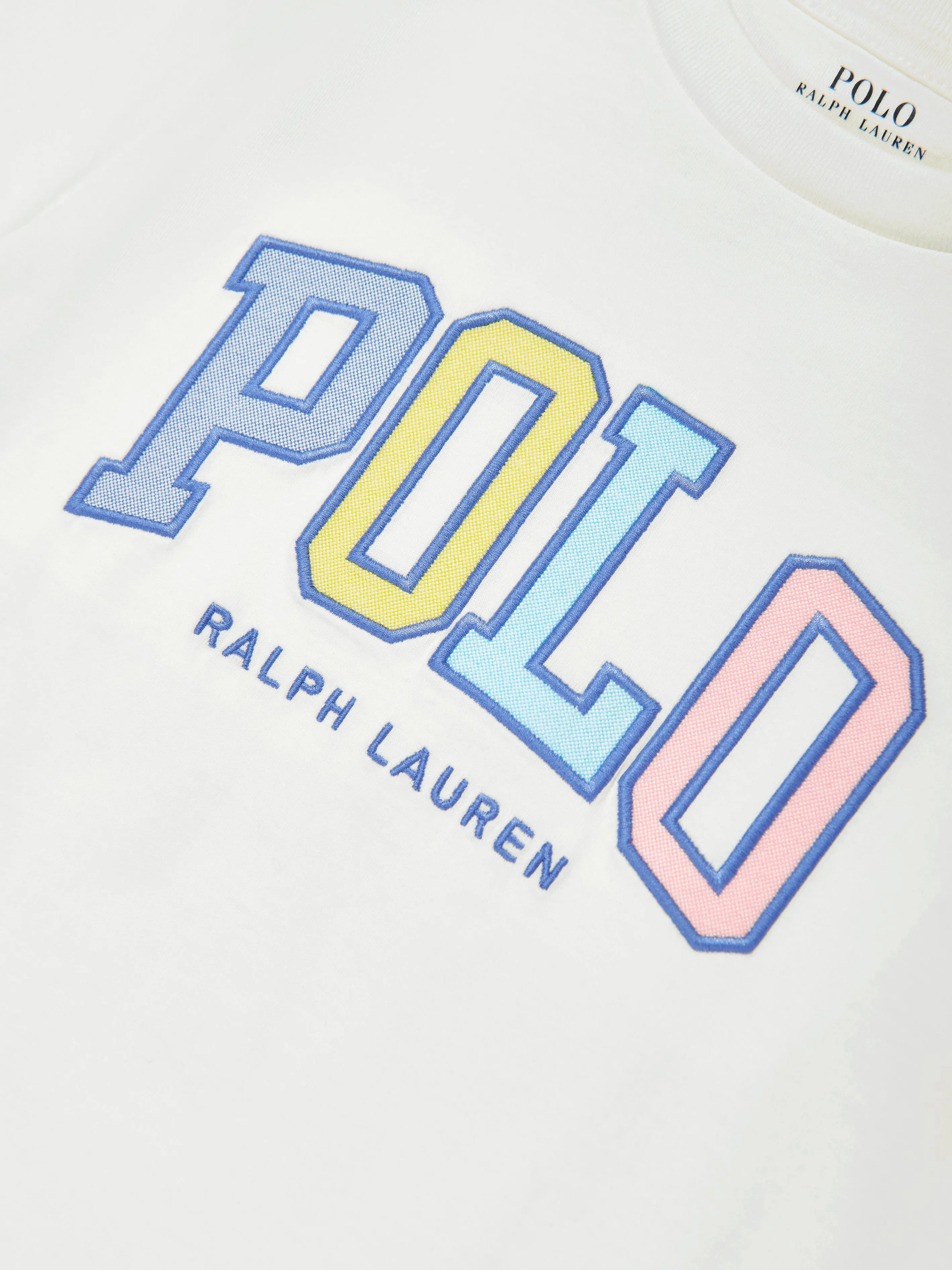 Kids Polo T-Shirt in White
