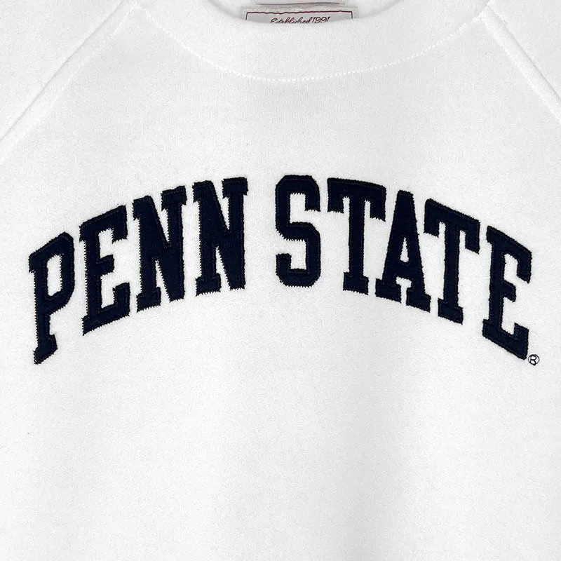 League Ladies Embroidered Penn State Crew Sweatshirt