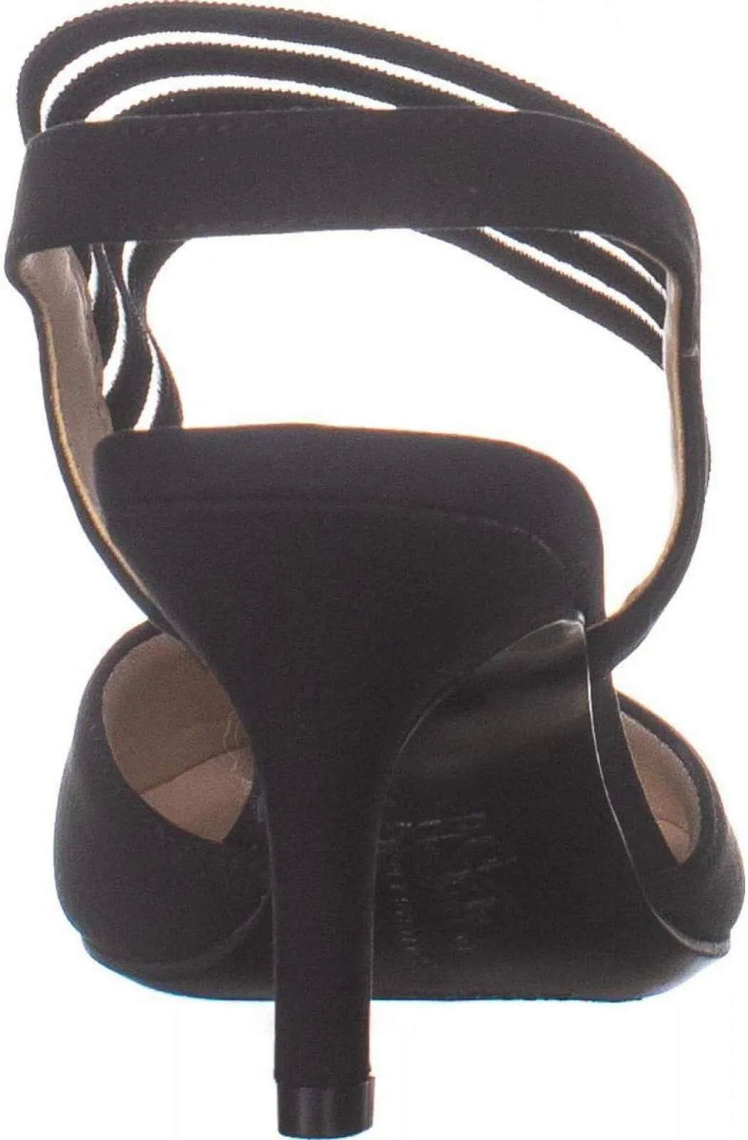 Lifestride Women's Microsuede Heeled Sanya Shoe G2790F1 Black 7.5W