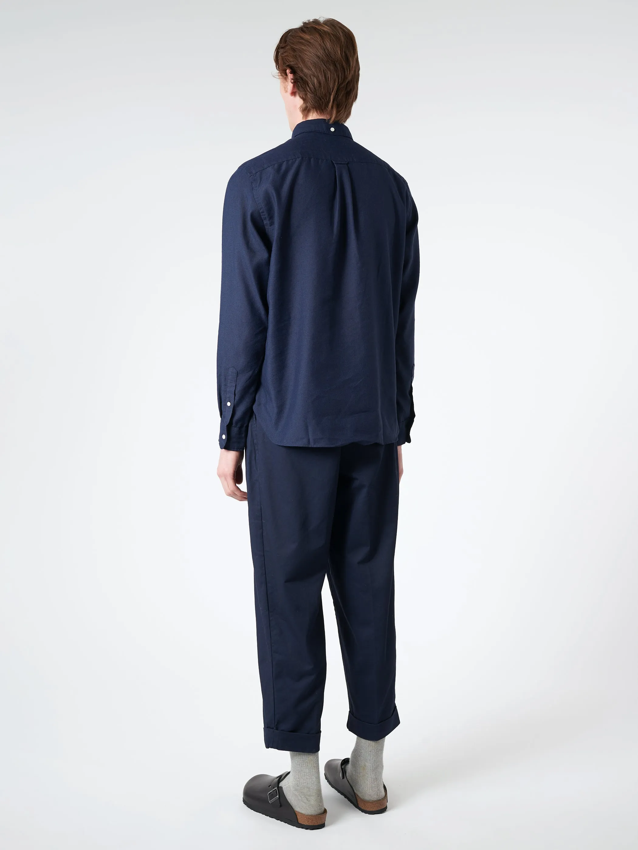 Linen Coolmax Button-Down Shirt