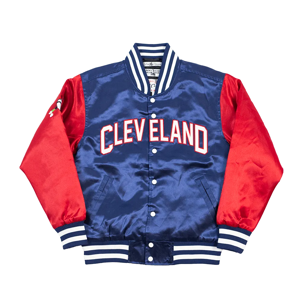 MAJOR LEAGUE RICKY VAUGHN SATIN JACKET