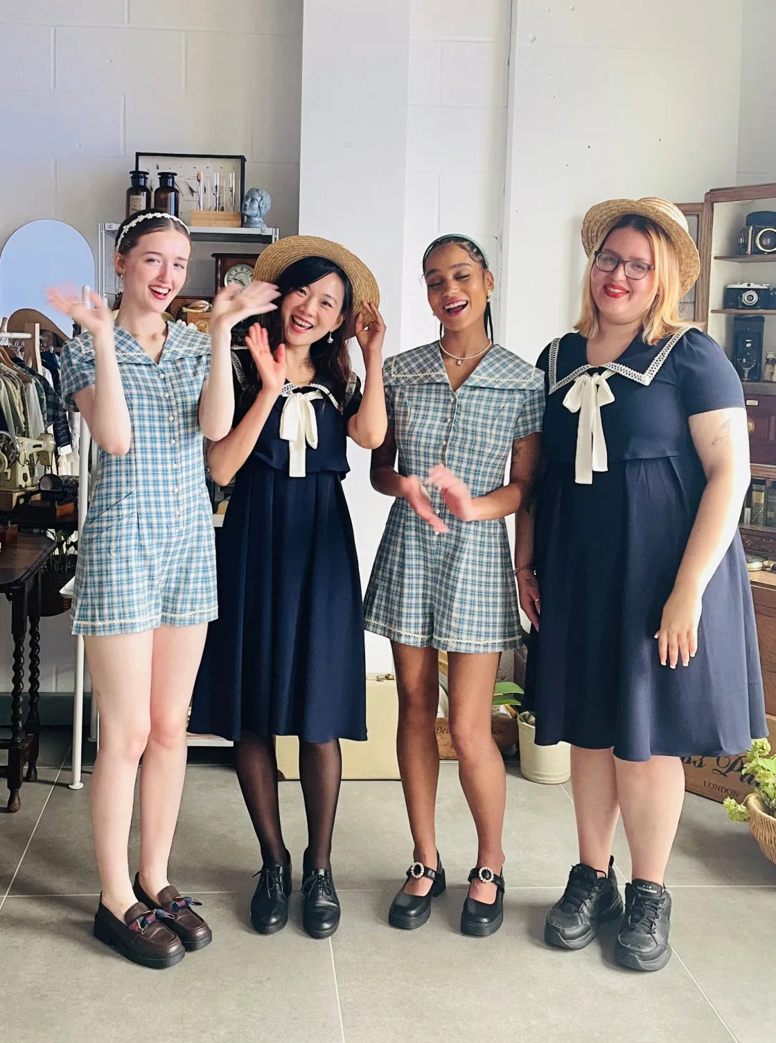 Mariana Sailor Playsuit