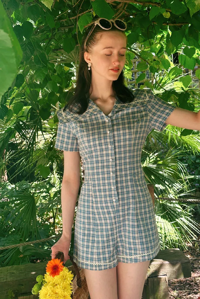 Mariana Sailor Playsuit