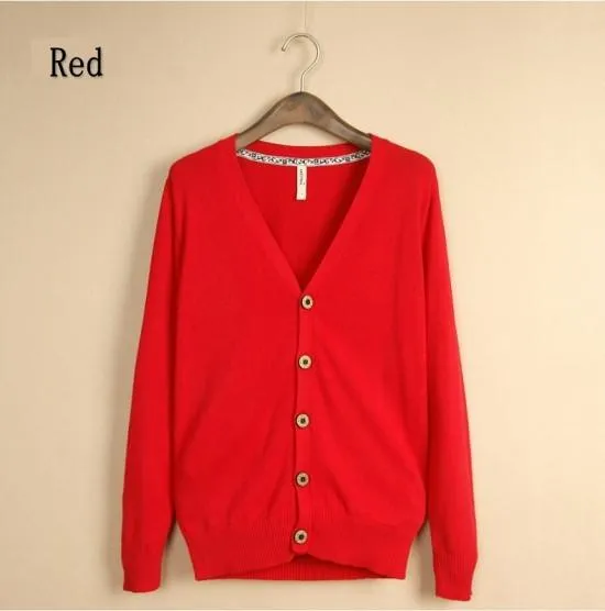 Men's Cardigan V-Neck