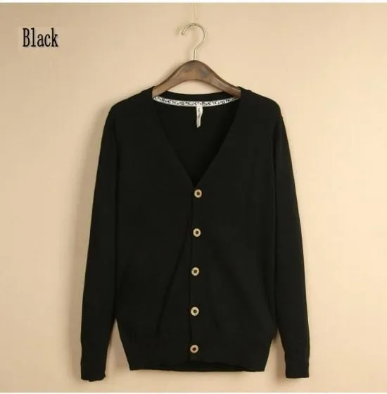 Men's Cardigan V-Neck