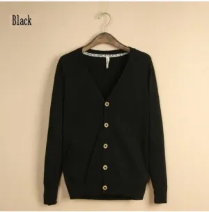 Men's Cardigan V-Neck