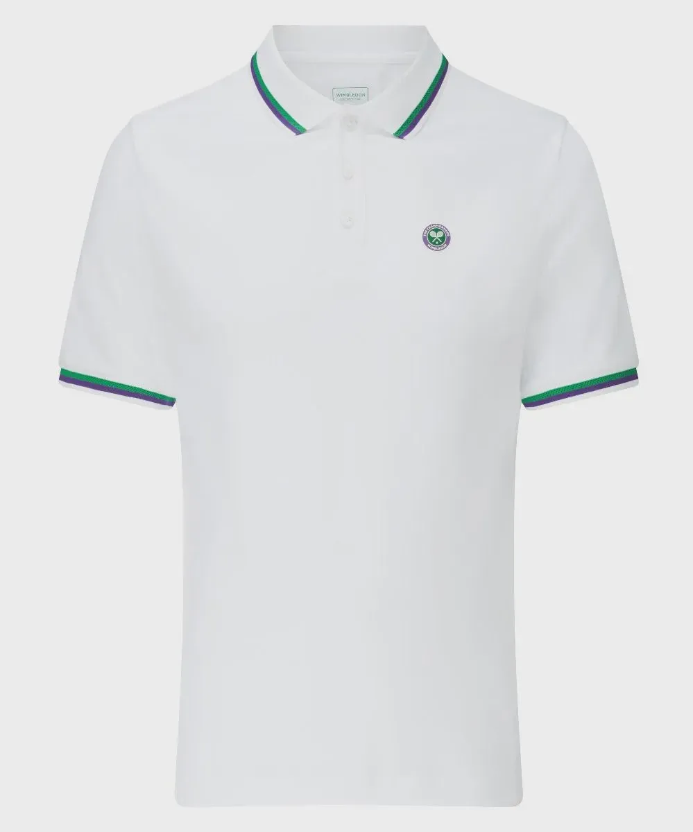 Men's Classic Tournament Polo Shirt - White