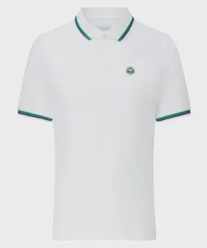 Men's Classic Tournament Polo Shirt - White