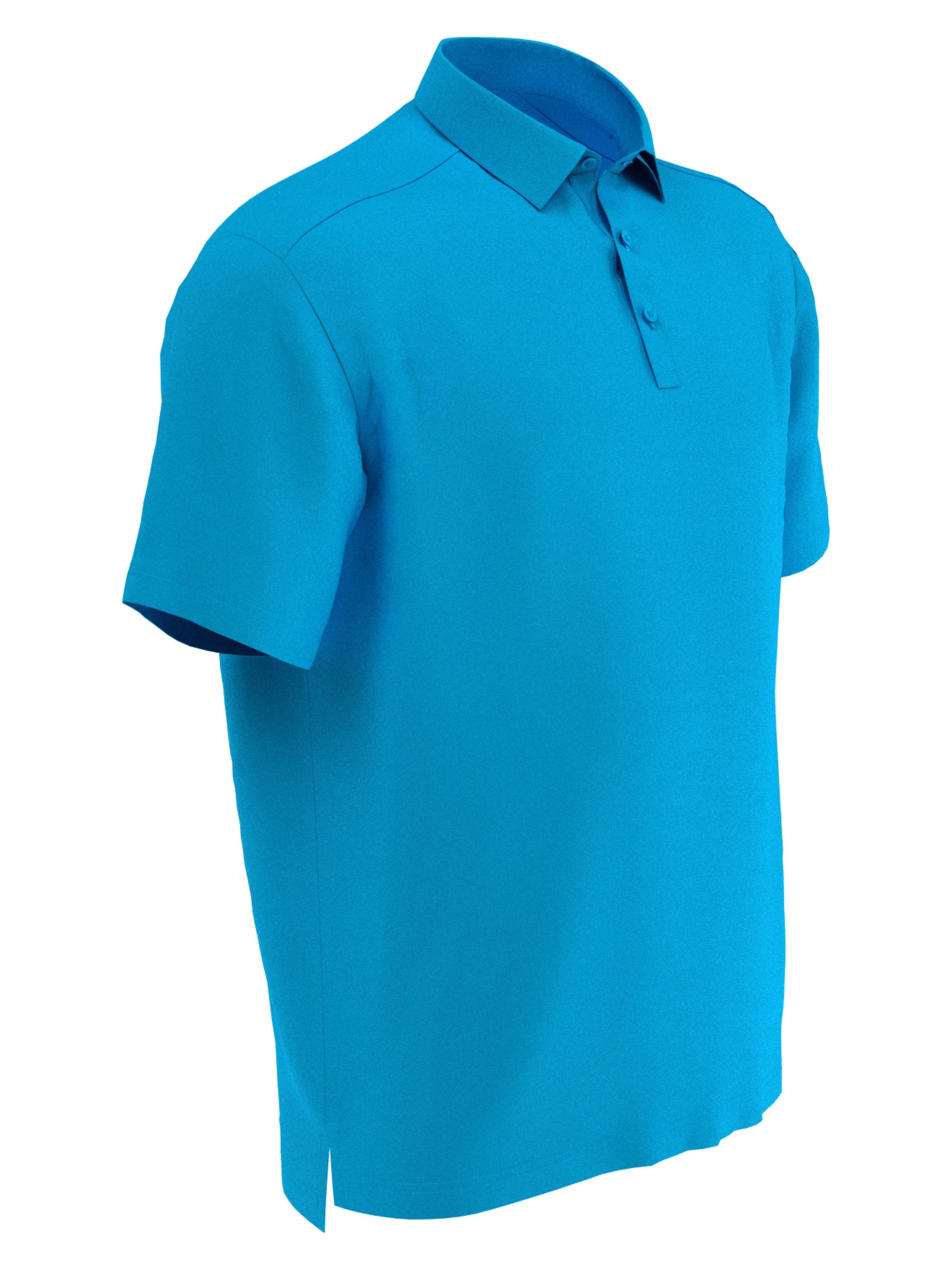 Mens Cooling Micro Hex Polo