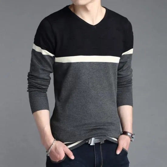 Men's Long Sleeve Fashion Sweater