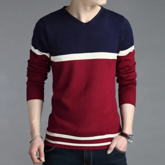Men's Long Sleeve Fashion Sweater