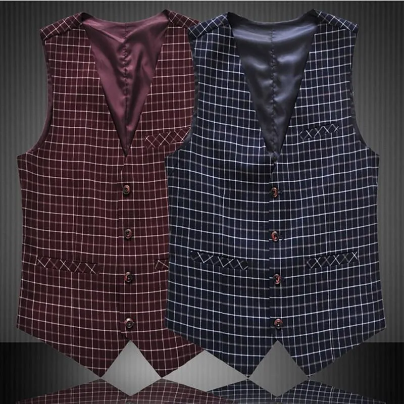 Men's Luxury Striped Vest