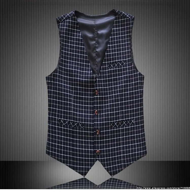 Men's Luxury Striped Vest