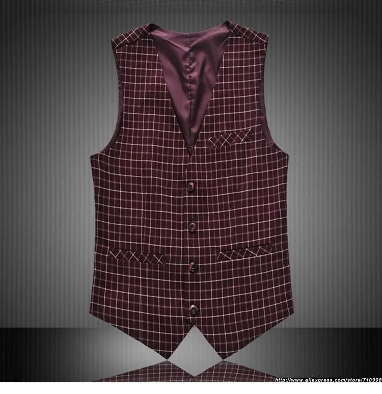 Men's Luxury Striped Vest