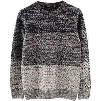 Men's Thick O-Neck Pullover