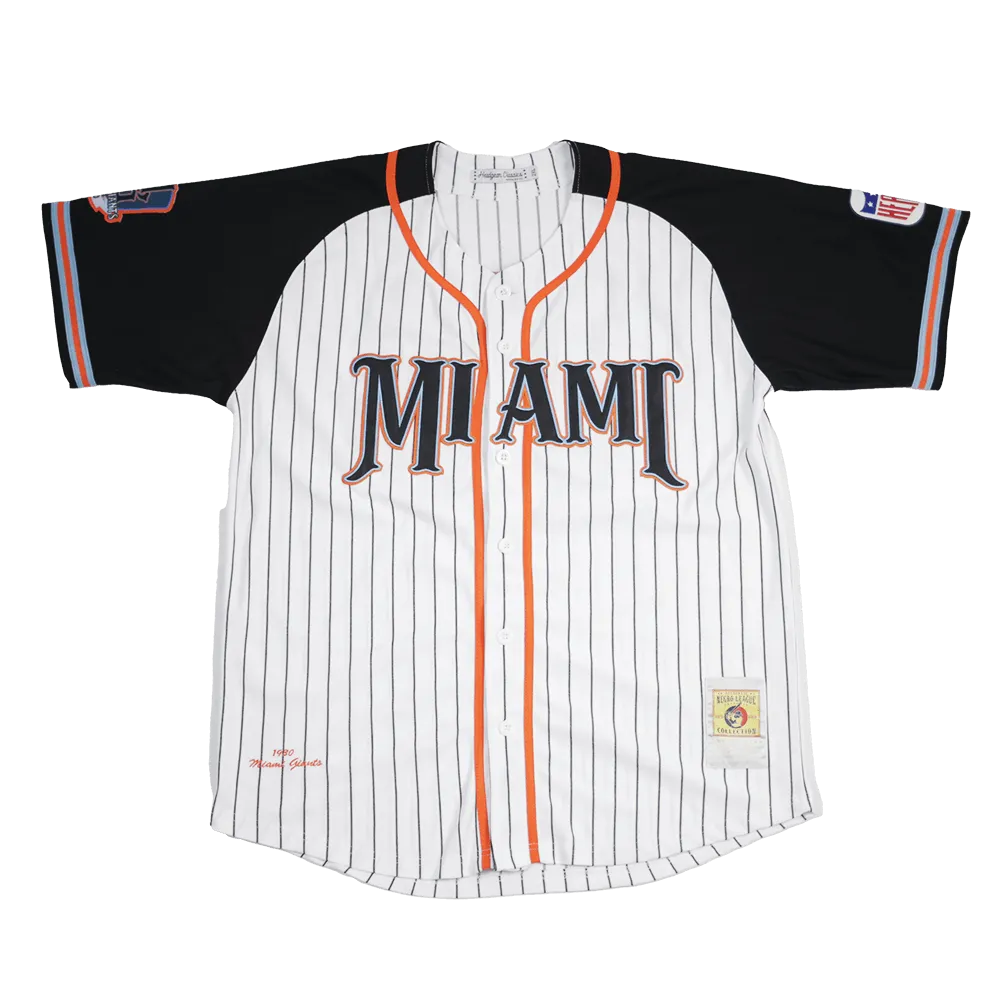 MIAMI NL BASEBALL JERSEY WHITE