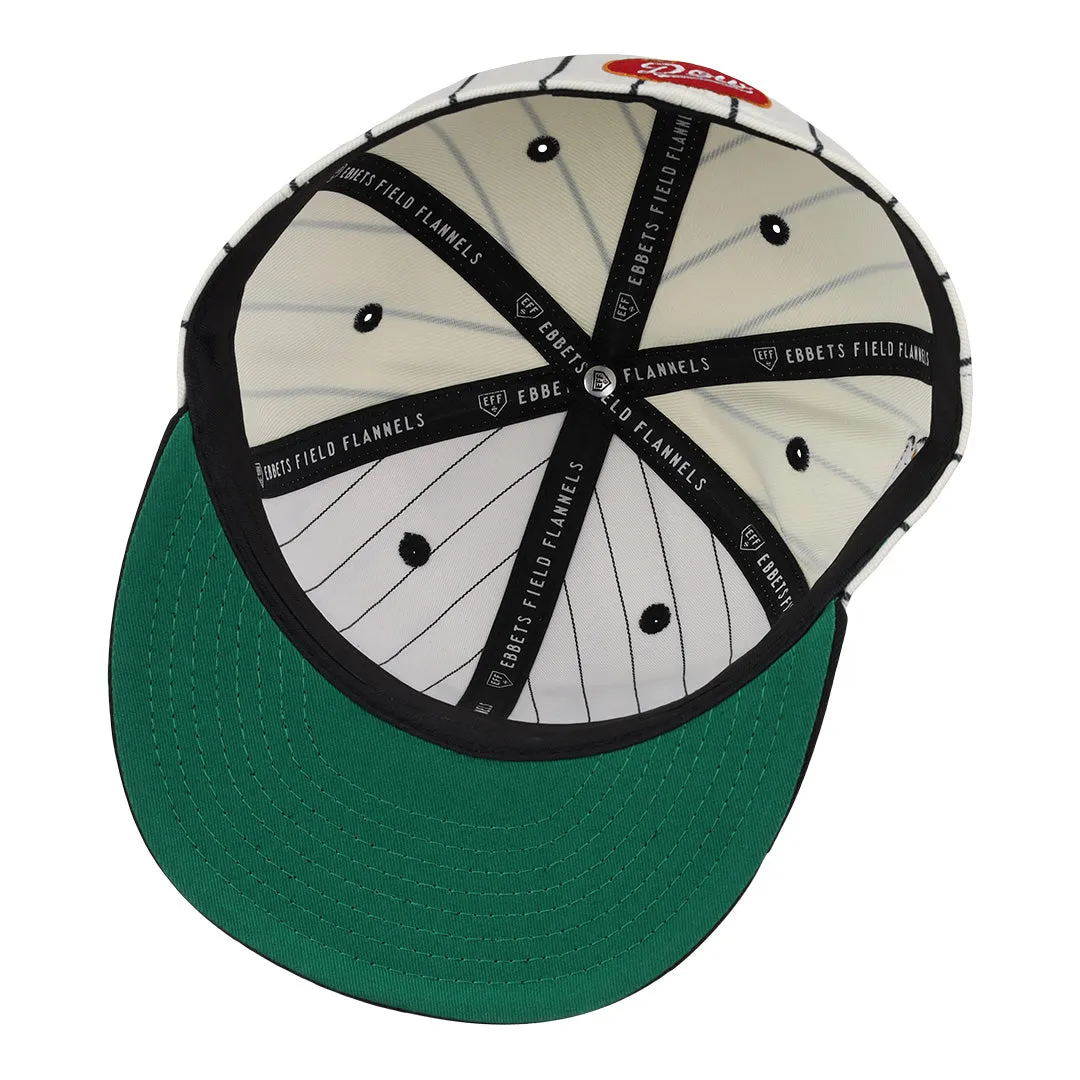 Montreal Black Panthers NLB Pinstripe Fitted Ballcap