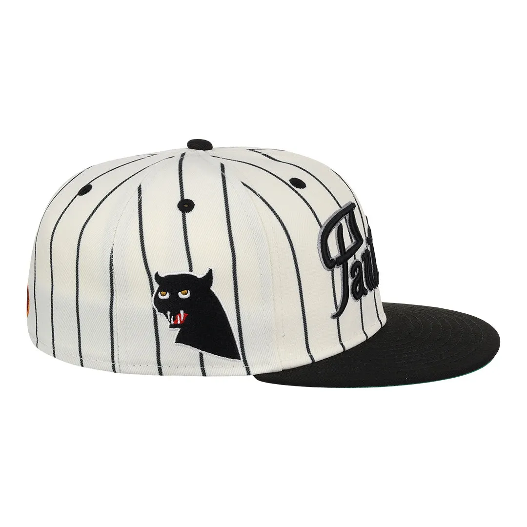 Montreal Black Panthers NLB Pinstripe Fitted Ballcap