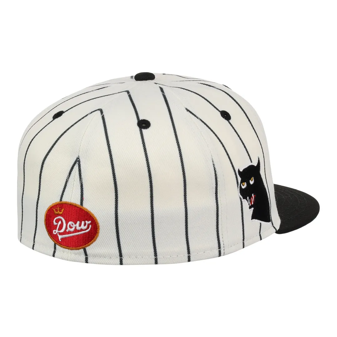 Montreal Black Panthers NLB Pinstripe Fitted Ballcap