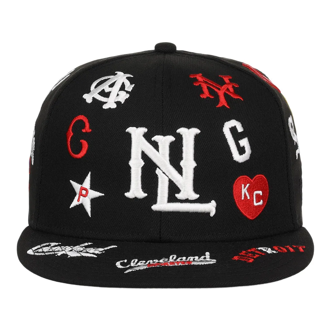 Negro League Baseball NLB Team Color Fitted Ballcap