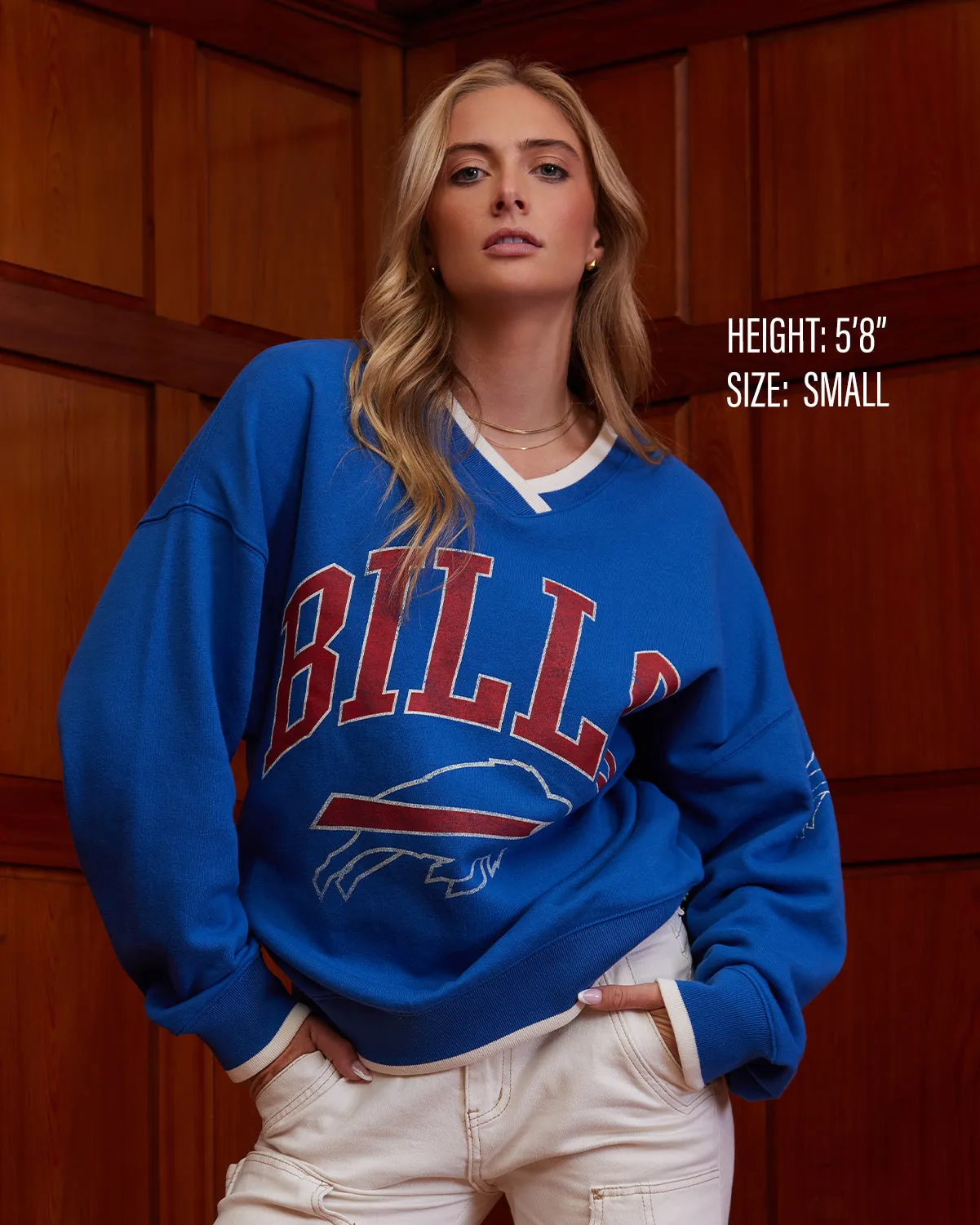 NEW YORK GIANTS CLUBHOUSE DAZE EIGHTIES '47 PULLOVER WOMENS