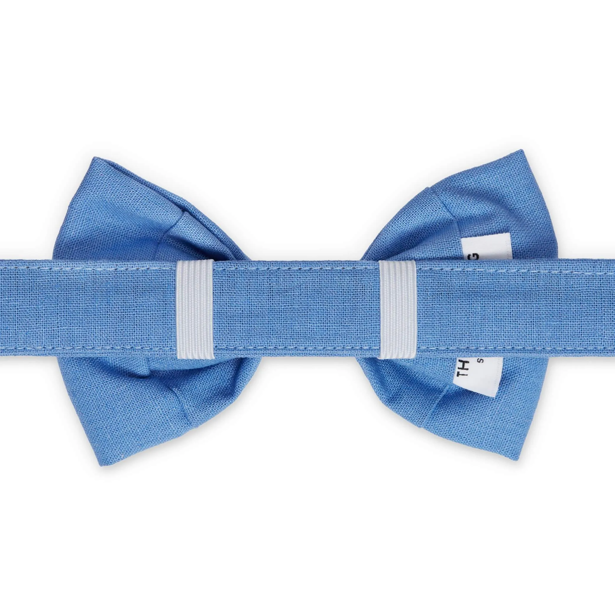Periwinkle Bow Tie Collar