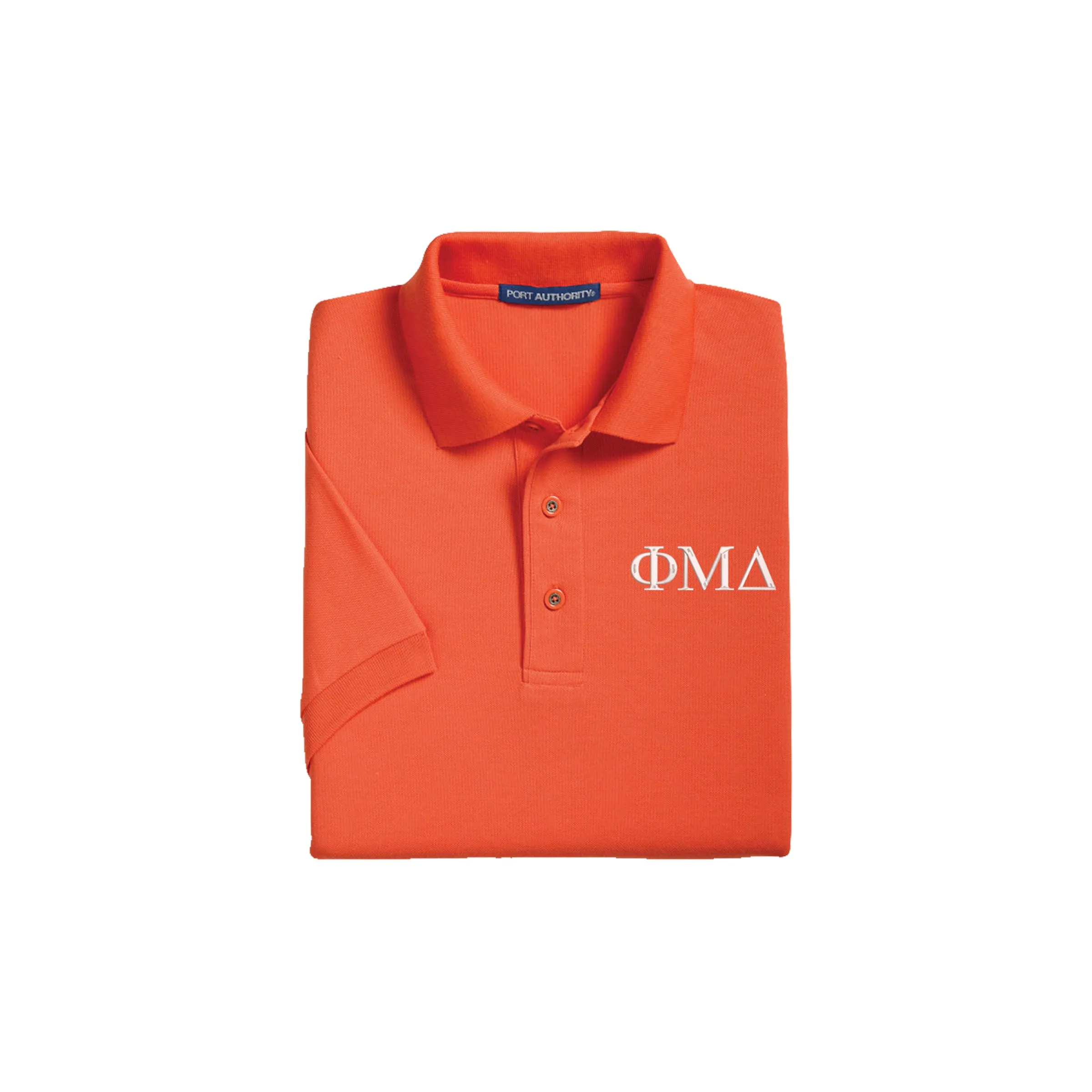 Phi Mu Delta Cotton Pique Polo