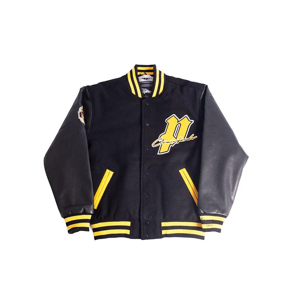 PITTSBURGH CRAWFORDS NL VARSITY JACKET BLACK