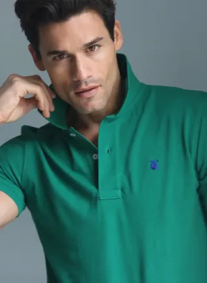 Polo Classic Verde Esmeralda Hombre