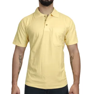 Polo Manga Corta Riff Urban Hombre Classic - Amarillo