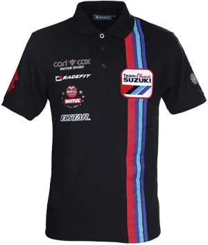 POLO Suzuki Team Classic Bike TT Superbike Moto GP NEW! Poloshirt XS