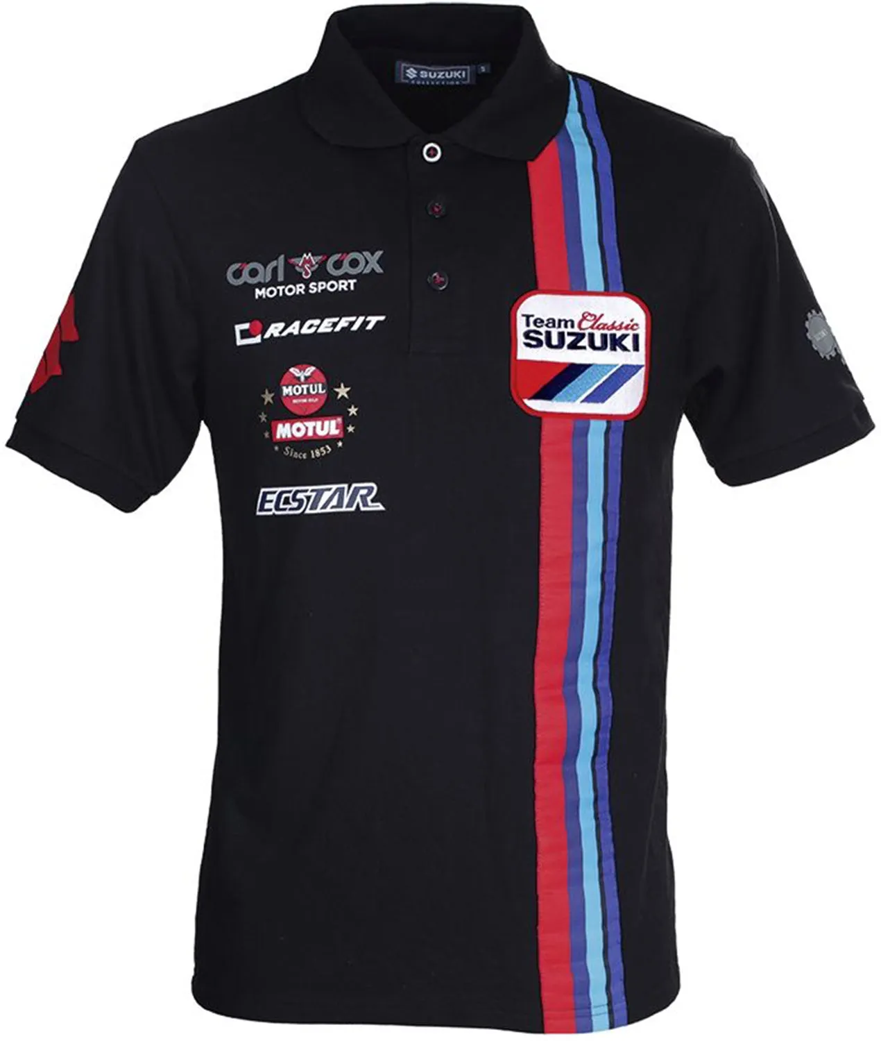 POLO Suzuki Team Classic Bike TT Superbike Moto GP NEW! Poloshirt XS
