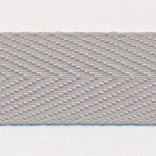 Polyester Herringbone Tape #98 Pale Gray
