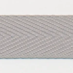 Polyester Herringbone Tape #98 Pale Gray