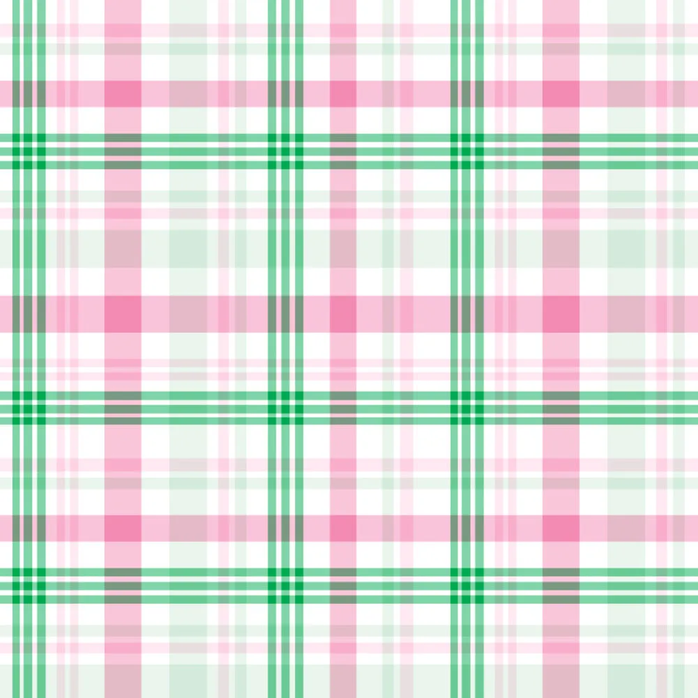 Preppy Plaid Patterns Vinyl
